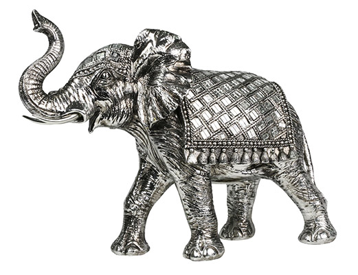 Elephant With Shawl Large - Click Image to Close